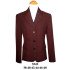 5545 - Molde de Blazer con pinza de pecho solapa 3 botones