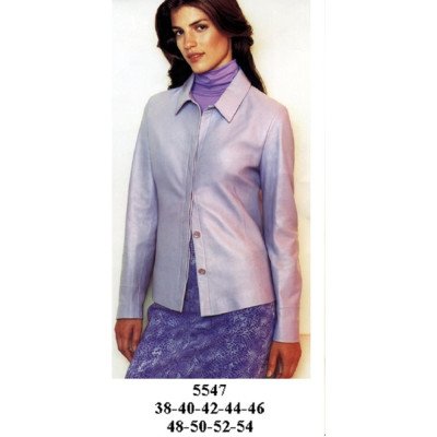 5547 - Molde de Blazer botón tapado cuello convertible 5547 - Molde de Blazer botón tapado cuello convertible