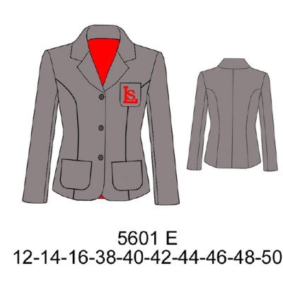 5601E - Molde de Blazer corte princesa 5601E - Molde de Blazer corte princesa