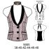 5665 - Molde de Chaleco sin mangas con amarra en cuello
