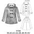 5728 - Molde de Chaqueta con gorro