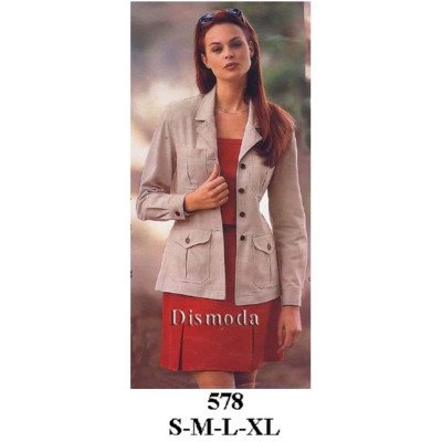 578 - Molde de Blazer zafari 578 - Molde de Blazer zafari