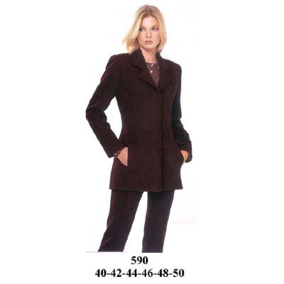 590 - Molde de Blazer botón tapado 590 - Molde de Blazer botón tapado