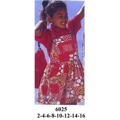 6025 - Molde de Falda jardinera niña 6025 - Molde de Falda jardinera niña