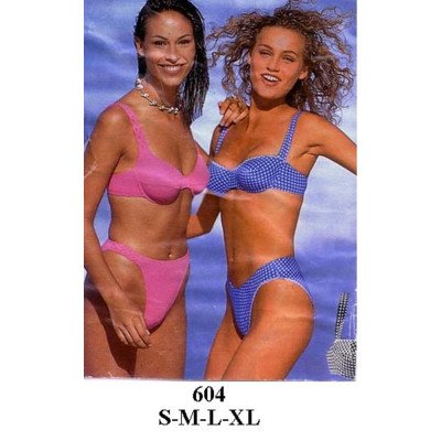 604 - Molde de Bikini sostén con barba 604 - Molde de Bikini sostén con barba