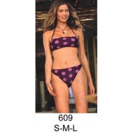 609 - Molde de Bikini straples calzón a la cadera