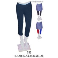 753 - Molde de Calza dama