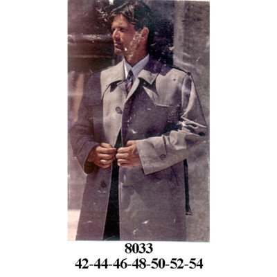 8033 - Molde de Abrigo hombre