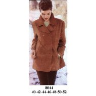 8044 - Molde de Chaquetón cruzado