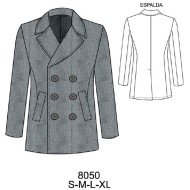8050 - Molde de Chaquetón tipo marino