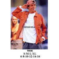 9008 - Molde de Camisa con cierre juvenil