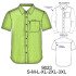 9023 - Molde de Camisa hombre con bolsillo