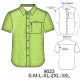 9023 - Molde de Camisa hombre con bolsillo 9023 - Molde de Camisa hombre con bolsillo
