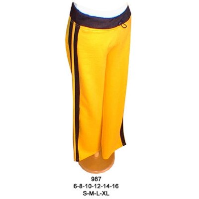 987 - Molde de Pantalón de buzo a la cadera