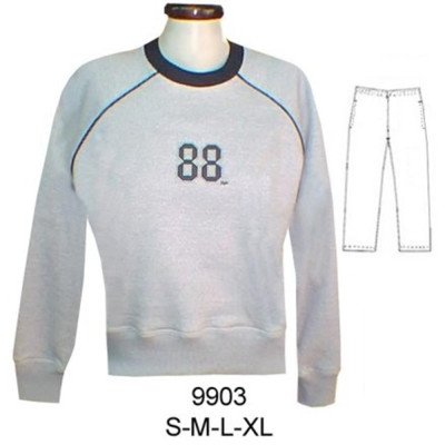 9903 - Molde de Polerón raglan con vivo en sisa pantalón buzo a la cadera 9903 - Molde de Polerón raglan con vivo en sisa pantalón buzo a la cadera