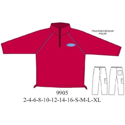 9905 - Molde de Buzo manga raglan con vivo en sisa; 9905 - Molde de Buzo manga raglan con vivo en sisa;