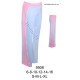 9906 - Molde de Pantalon buzo basta ancha con franja al costado pretina en puño con elastico;