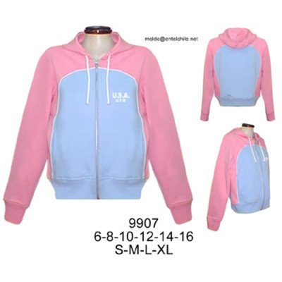 9907 - Molde de Polerón con gorro juvenil; 9907 - Molde de Polerón con gorro juvenil;