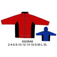 9909MM - Molde de Polerón raglan con cortes