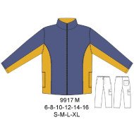 9917M - Molde de Buzo con corte en manga