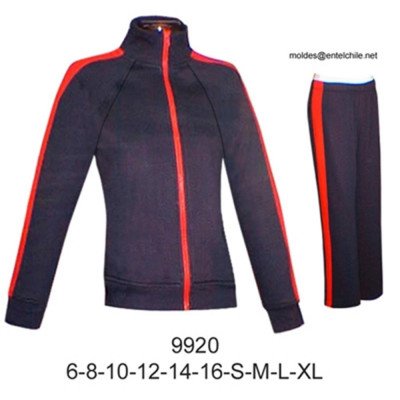 9920 - Molde de Buzo juvenil cuello rib, con cierre, pantalón a la cadera; 9920 - Molde de Buzo juvenil cuello rib, con cierre, pantalón a la cadera;