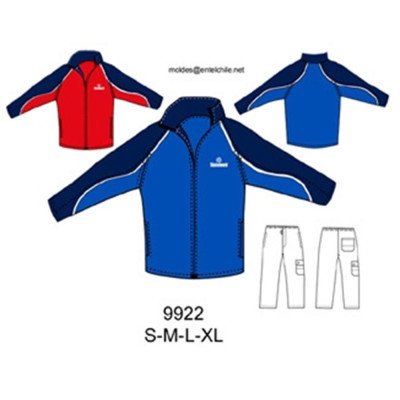 9922 - Molde de Buzo con cierre;