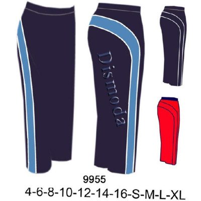 9955 - Molde de Pantalón de buzo con corte 9955 - Molde de Pantalón de buzo con corte
