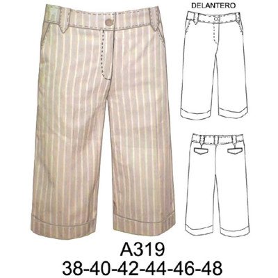 A319 - Molde de Pescador a la cadera A319 - Molde de Pescador a la cadera