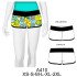 A410 - Molde de Short tiro corto playero