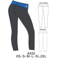 A432 - Molde de Calza pitillo push up