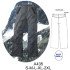 A435 - Molde de Pantalón soft shell hombre