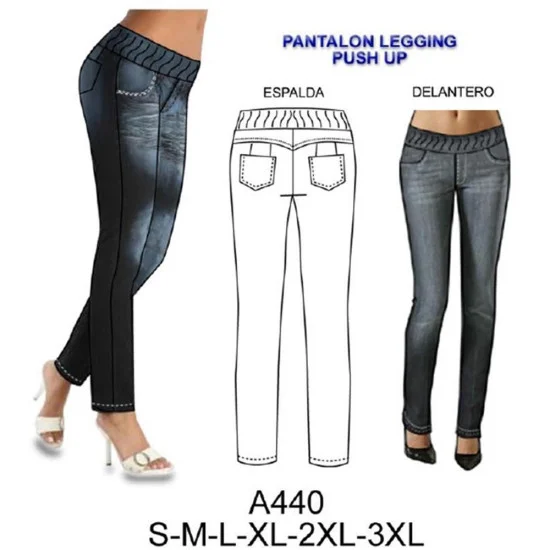 A440 - Molde de Leggis push up