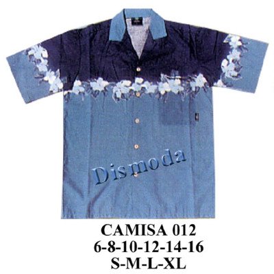 CAMISA012 - Molde de Camisa cuello sport CAMISA012 - Molde de Camisa cuello sport