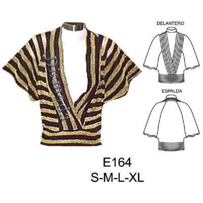 E164 - Molde de Polera tipo manga raglan E164 - Molde de Polera tipo manga raglan