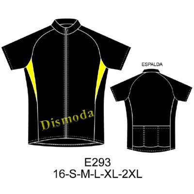 E293 - Molde de Tricota ciclismo