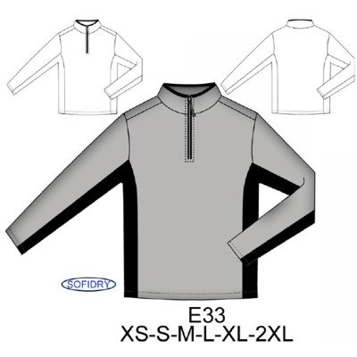 E33 - Molde de Polera deportiva 1º capa