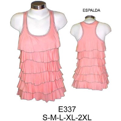 E337 - Molde de Polera con capas E337 - Molde de Polera con capas