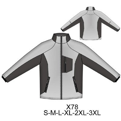X78 - Molde de Casaca softshell X78 - Molde de Casaca softshell