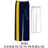 A333 - Molde de Pantalón buzo con franja en costado