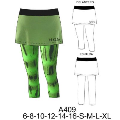 A409 - Molde de Calza con mini juvenil A409 - Molde de Calza con mini juvenil