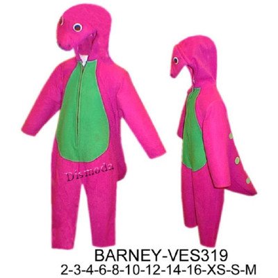 BARNEY - Molde de Disfraz de dinosaurio BARNEY - Molde de Disfraz de dinosaurio