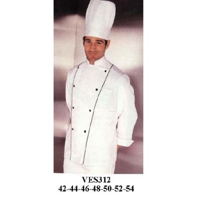 VES312 - Molde de Chaqueta chef VES312 - Molde de Chaqueta chef
