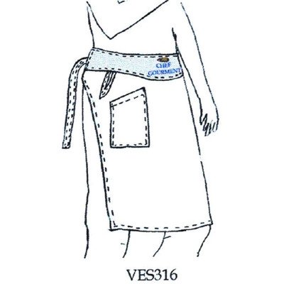 VES316 - Molde de Capa cocinero o garzón VES316 - Molde de Capa cocinero o garzón