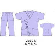 VES317 - Molde de Traje quirúrgico dama