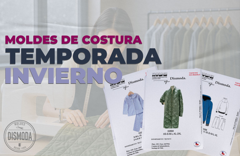 moldes costura dismoda temporada invierno 2025